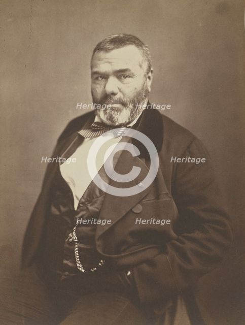 Crétineau-Joly, 1860-1861. Creator: Nadar.