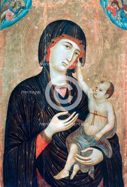 'Crevole Madonna', c1284. Artist: Duccio di Buoninsegna