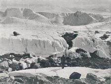 Crevassed Ice at Entrance to Priestley Glacier c1911, (1913). Artist: G Murray Levick