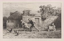Crew, 1865. Creator: Charles Emile Jacque