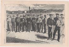 Crew of U.S. Steamsloop Colorado (Harper's Weekly, Vol. V), July 13, 1861. Creator: Anon