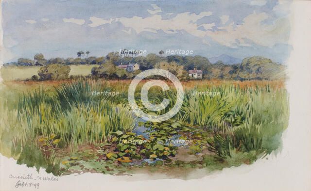 Criccieth, N Wales, 1899. Creator: George Elbert Burr.