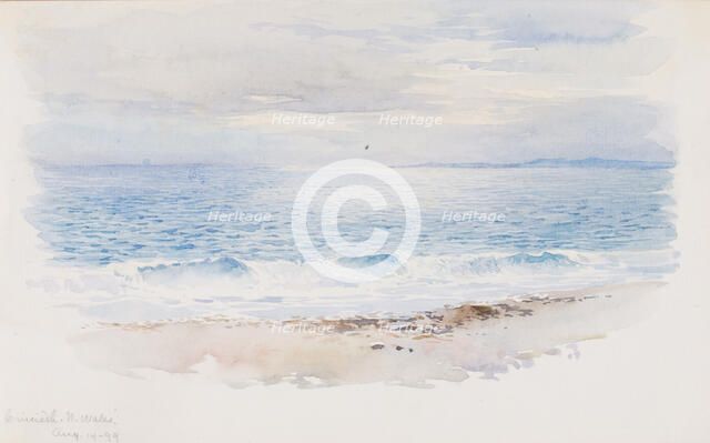 Criccieth, N. Wales, 1899. Creator: George Elbert Burr.