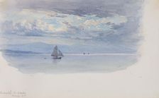 Criccieth, N. Wales, ca. 1899. Creator: George Elbert Burr