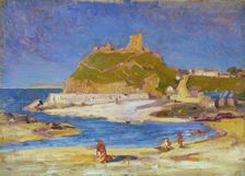 Criccieth Castle 1893-1934. Artist: Christopher Williams