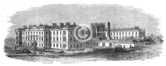 Crichton Royal Institution, Dumfries, 1872. Creator: Unknown.