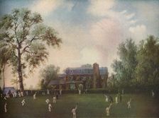 Cricket at Gads Hill Place, Rochester c1868