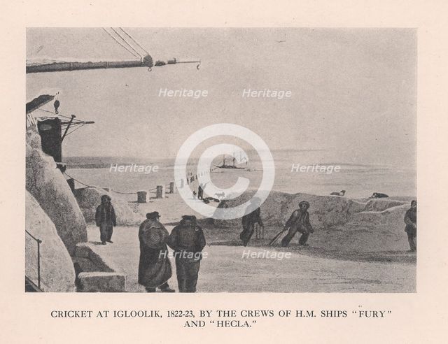 Cricket at Igloolik, 1822-1823 (1912).  Artist: Unknown.