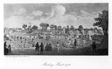 Cricket at Moulsey Hurst, 1780, (1912)