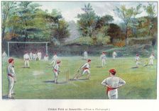 Cricket Field at Bournville 1892