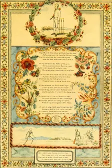 Cricket Song in Honour of Honest Baxter of Surrey 1839, (1947). Creator: Unknown