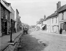 Cricklade High Street, Cricklade, Wiltshire, with some local inhabitants, c1860-c1922. Artist: Henry Taunt