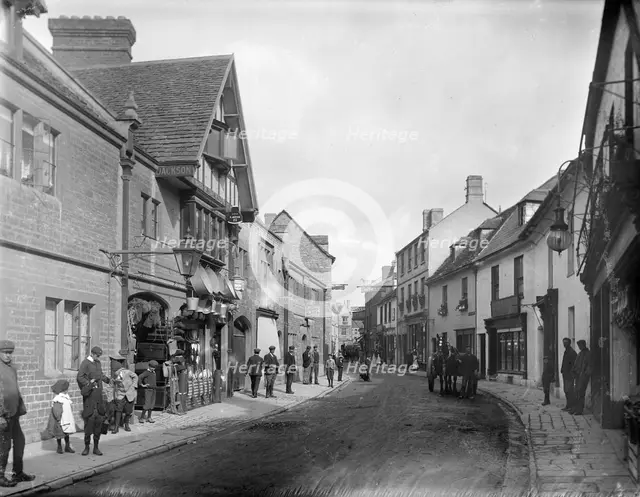 Cricklade Street, Cirencester, Gloucestershire, 1903. Artist: Henry Taunt