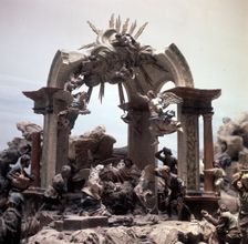 Crib of Bethlehem, nativity by Francisco Salzillo