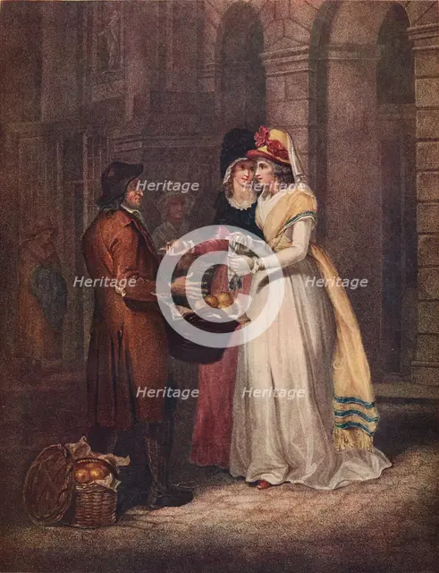Cries of London, 3rd Plate, Sweet China Oranges, 1794, (1911). Artist: Unknown