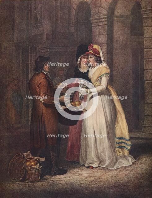 Cries of London, 3rd Plate, Sweet China Oranges, 1794, (1911). Artist: Unknown