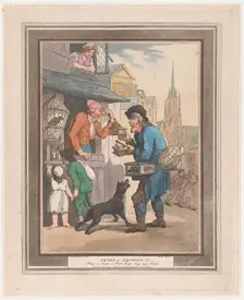 Cries of London: No.1: Buy a Trap, a Rat-Trap, January 1, 1799. Creator: Henri Merke