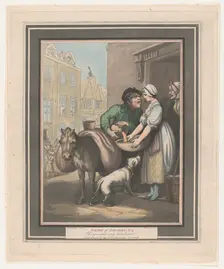 Cries of London, No. 4: Do You Want Any Brickdust?, February 20, 1799. Creator: Henri Merke