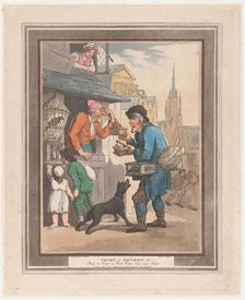 Cries of London: No.1: Buy a Trap, a Rat-Trap, January 1, 1799. Creator: Henri Merke