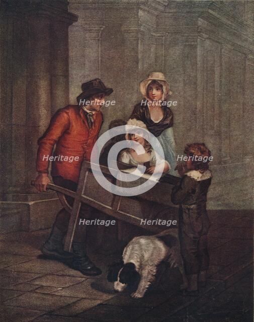 Cries of London Plate 12: Hot Spice Gingerbread, smoaking hot!, 1796, (1911). Artist: Unknown