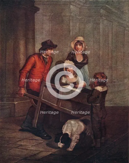 Cries of London Plate 12: Hot Spice Gingerbread, smoaking hot!, 1796, (1911). Artist: Unknown