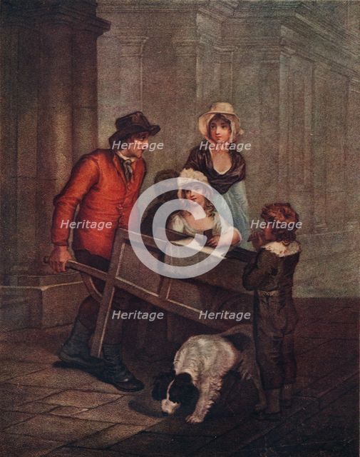 Cries of London Plate 12: Hot Spice Gingerbread, smoaking hot!, 1796, (1911). Artist: Unknown