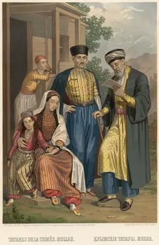 Crimean Tatars. Mullah, 1862. Creator: Karlis Huns