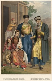 Crimean Tatars. Mullah, 1862. Creator: Karlis Huns