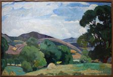 Crimean Landscape, 1919. Creator: Sorin, Saveli Abramovich (1878-1953)