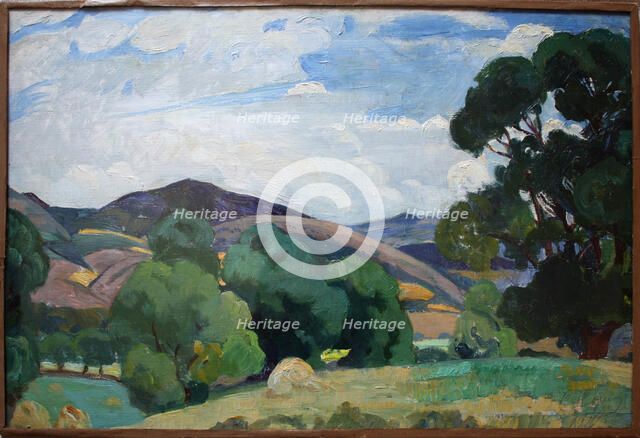 Crimean Landscape, 1919. Creator: Sorin, Saveli Abramovich (1878-1953).