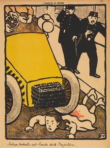 Crimes and Punishments VI, 763: Salute First , 1871. Creator: Félix Vallotton (French, 1865-1925)