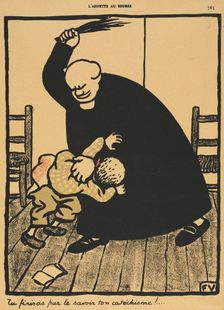 Crimes and Punishments VIII, 765: Youll learn..., 1869. Creator: Félix Vallotton (French, 1865-1925)