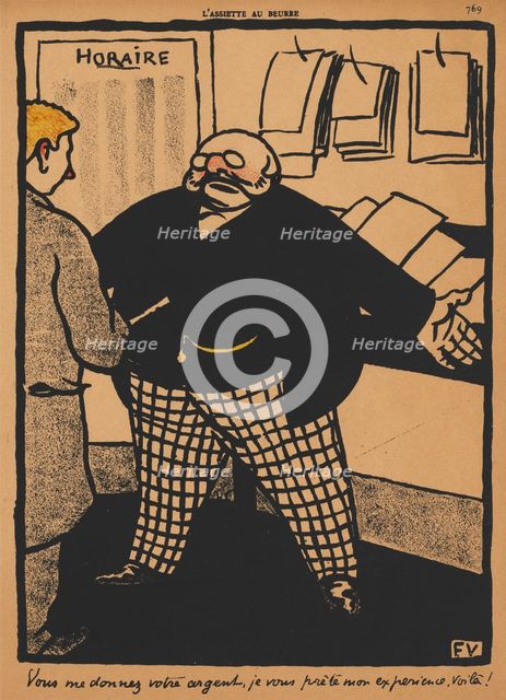 Crimes and Punishments XII, 759: You give me your money, 1869. Creator: Félix Vallotton (French, 1865-1925).