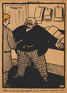 Crimes and Punishments XII, 759: You give me your money, 1869. Creator: Félix Vallotton (French, 1865-1925)