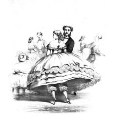 Crinoline in the Ball Room c1859. Artist: CJ Culliford