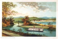 Crinan Canal at Lochgilphead, Scotland, 1891