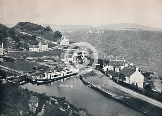 'Crinan - The Western Terminus of the Canal and the Sound of Jura', 1895. Artist: Unknown.