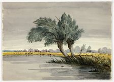 Cringleford Meadows-Morning, n.d. Creator: Unknown