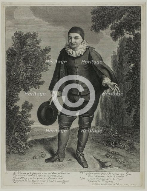 Crispin, 1682. Creator: Gerard Edelinck.