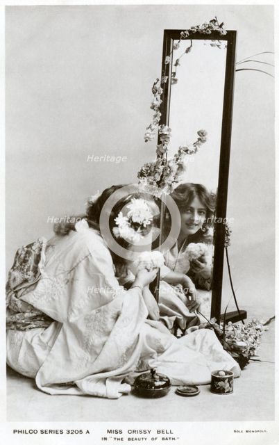 Crissy Bell, British actress, c1900s(?).Artist: Philco Publishing Company