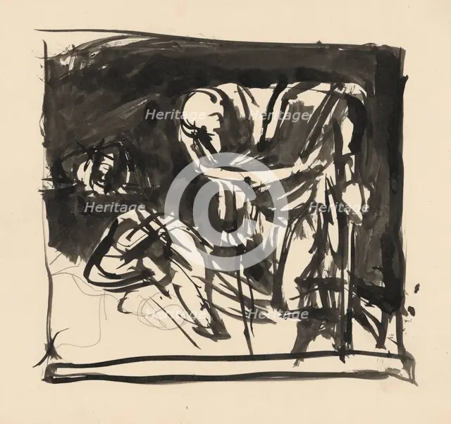 Cripple, 1940-1944. Creator: Ján Novák.
