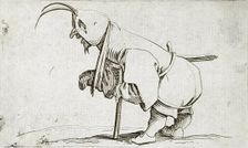 Cripple with Cowl, c1616. Creator: Jacques Callot