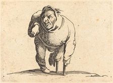 Cripple with Crutch and Wooden Leg, c. 1622. Creator: Jacques Callot