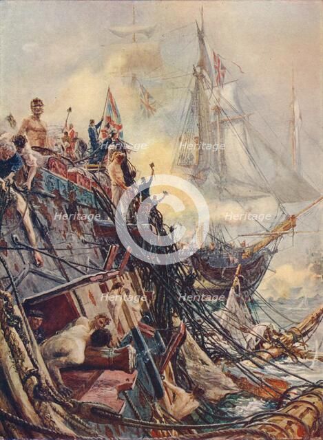 'Crippled But Unconquered' (1905). Artist: Unknown.