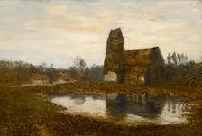 Criqueboeuf Church, Normandy, 1893. Creator: Homer Dodge Martin