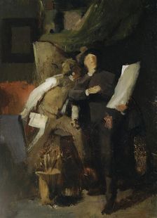 Critics, 1868. Creator: Wilhelm Maria Hubertus Leibl