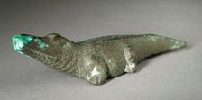 Crocodile Figurine, Late Period-Roman Period (711 BCE-150 CE). Creator: Unknown