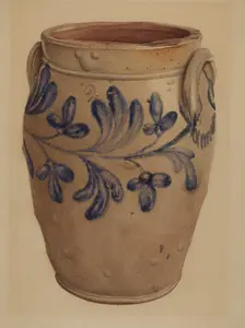 Crock, 1935/1942. Creator: I. Domskoy Kallman