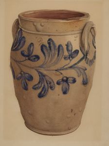 Crock, 1935/1942. Creator: I. Domskoy Kallman