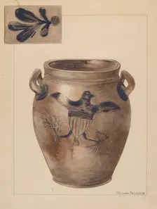 Crock, 1935/1942. Creator: Yolande Delasser